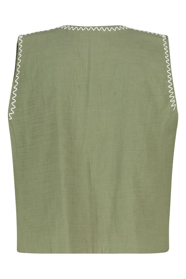 Cardigan avec broderie  image number 2