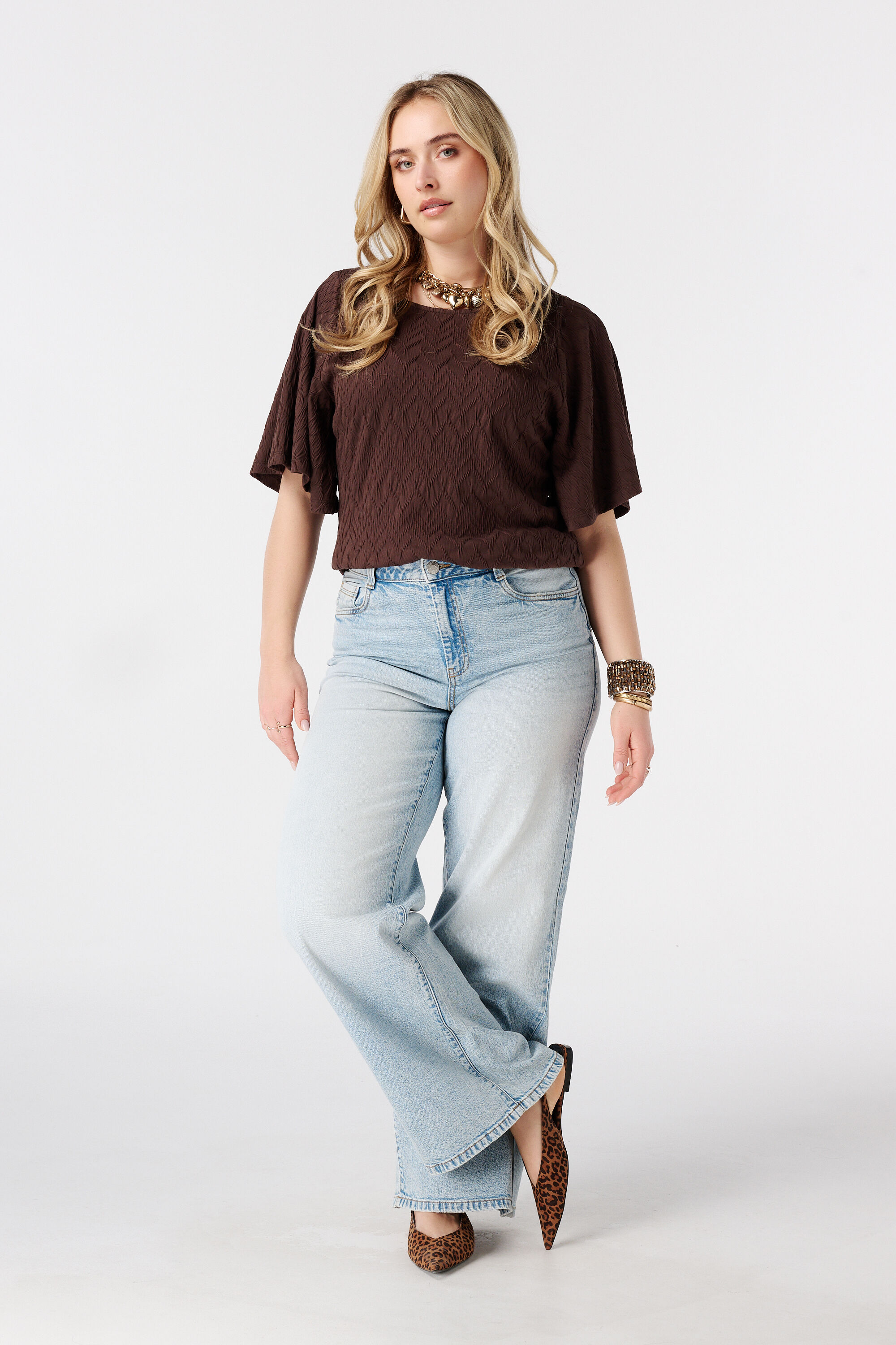 Top met boothals image number 5