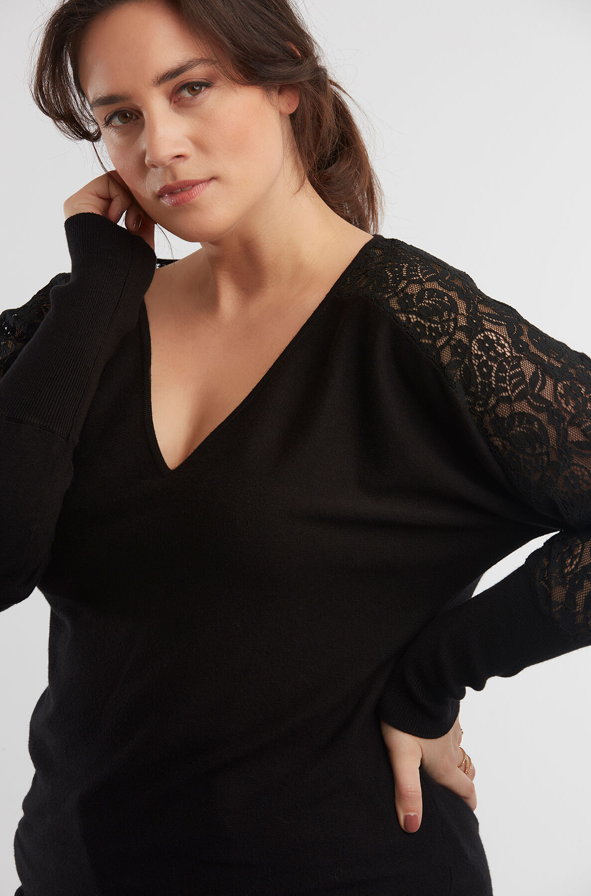 Trui met kant image number 3