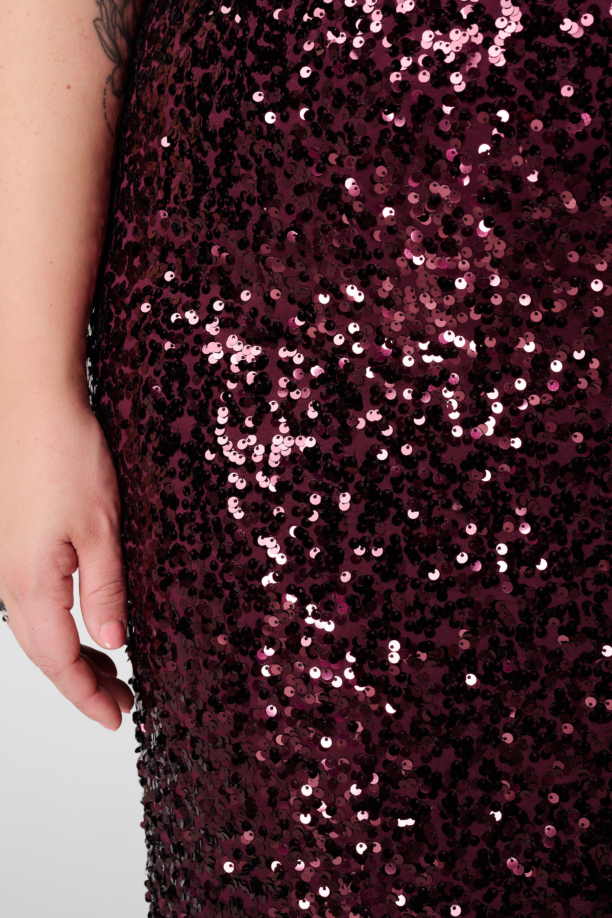 Pailletten rok met stretch image number 4