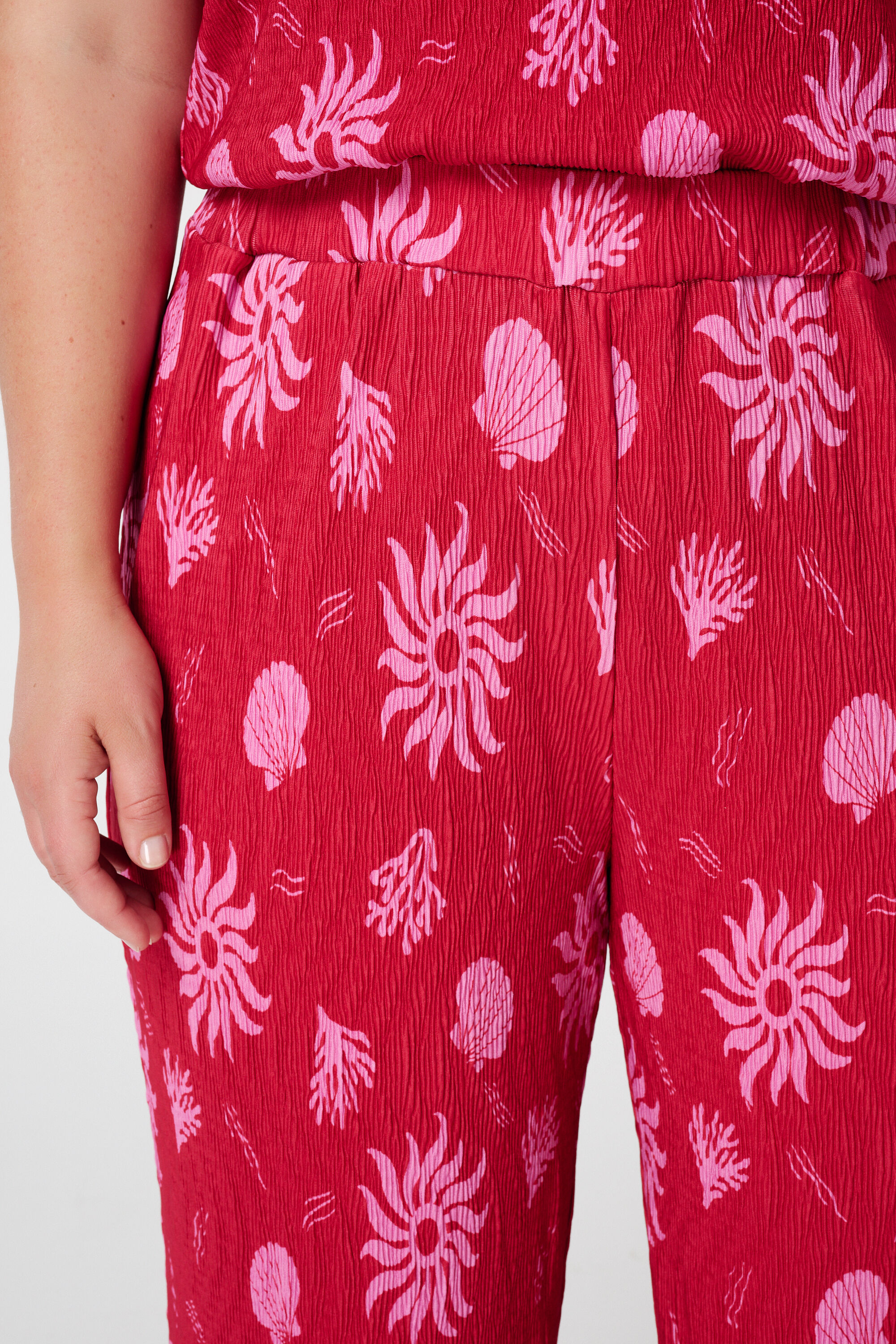 Broek met zomerse print image number 4