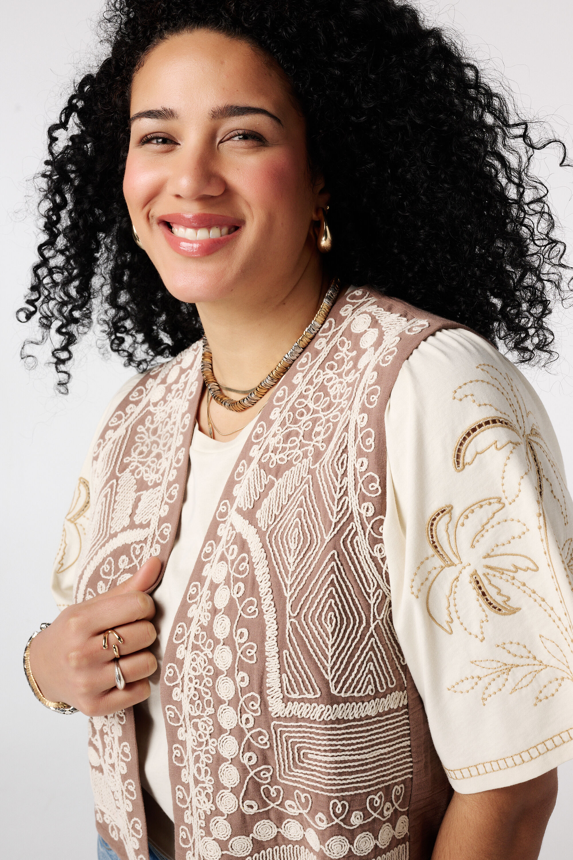 Gilet met embroidery image number 4