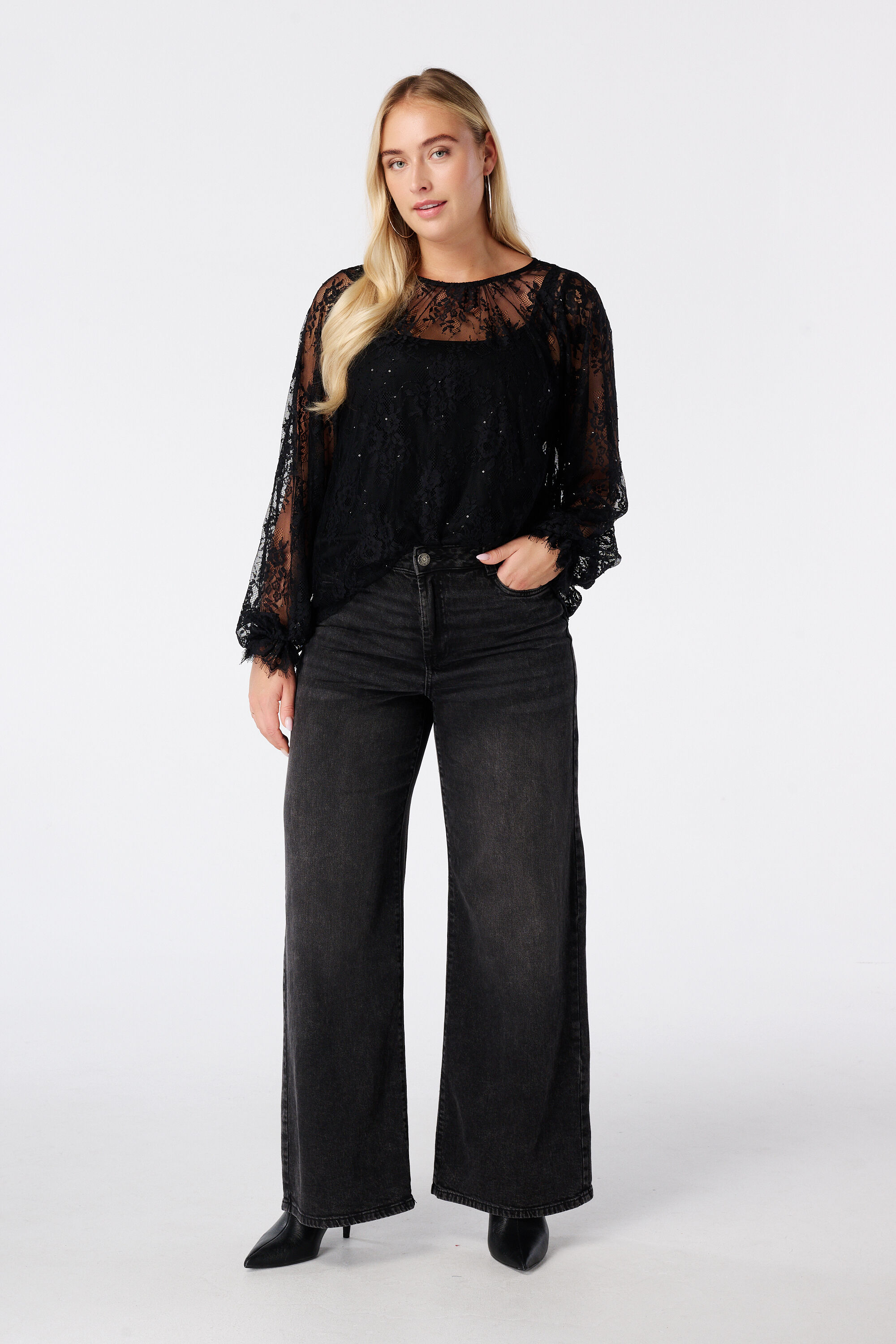 Kanten blouse image number 5
