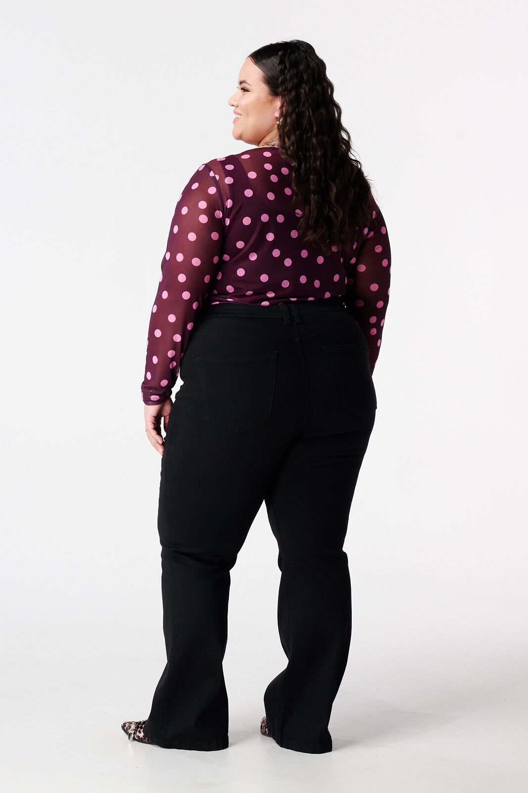 Flared leg jeans JASMIN image number 3