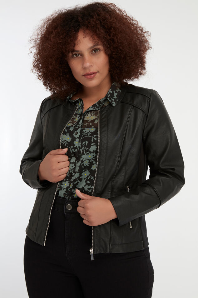 Veste en cuir PU  image number 0