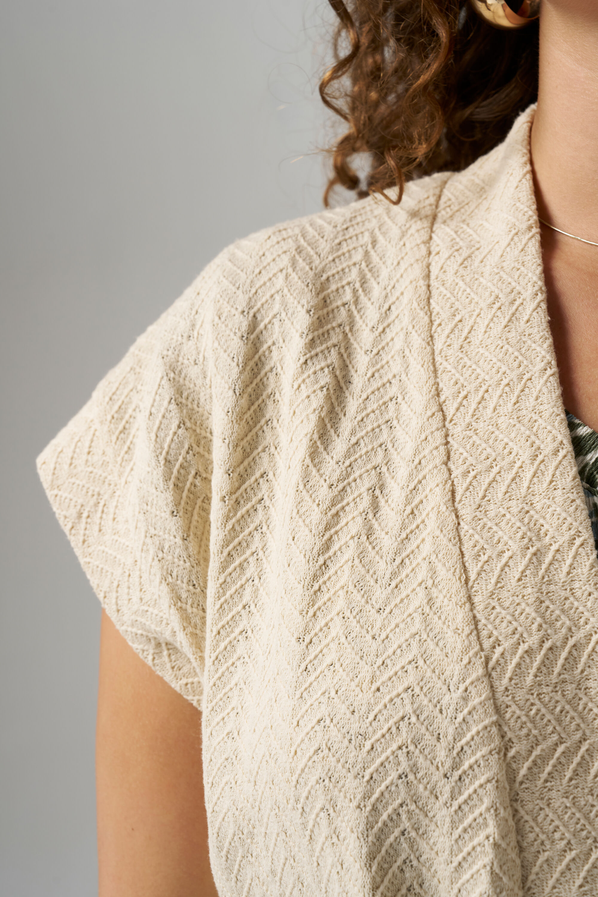 Gilet met ceintuur image number 4