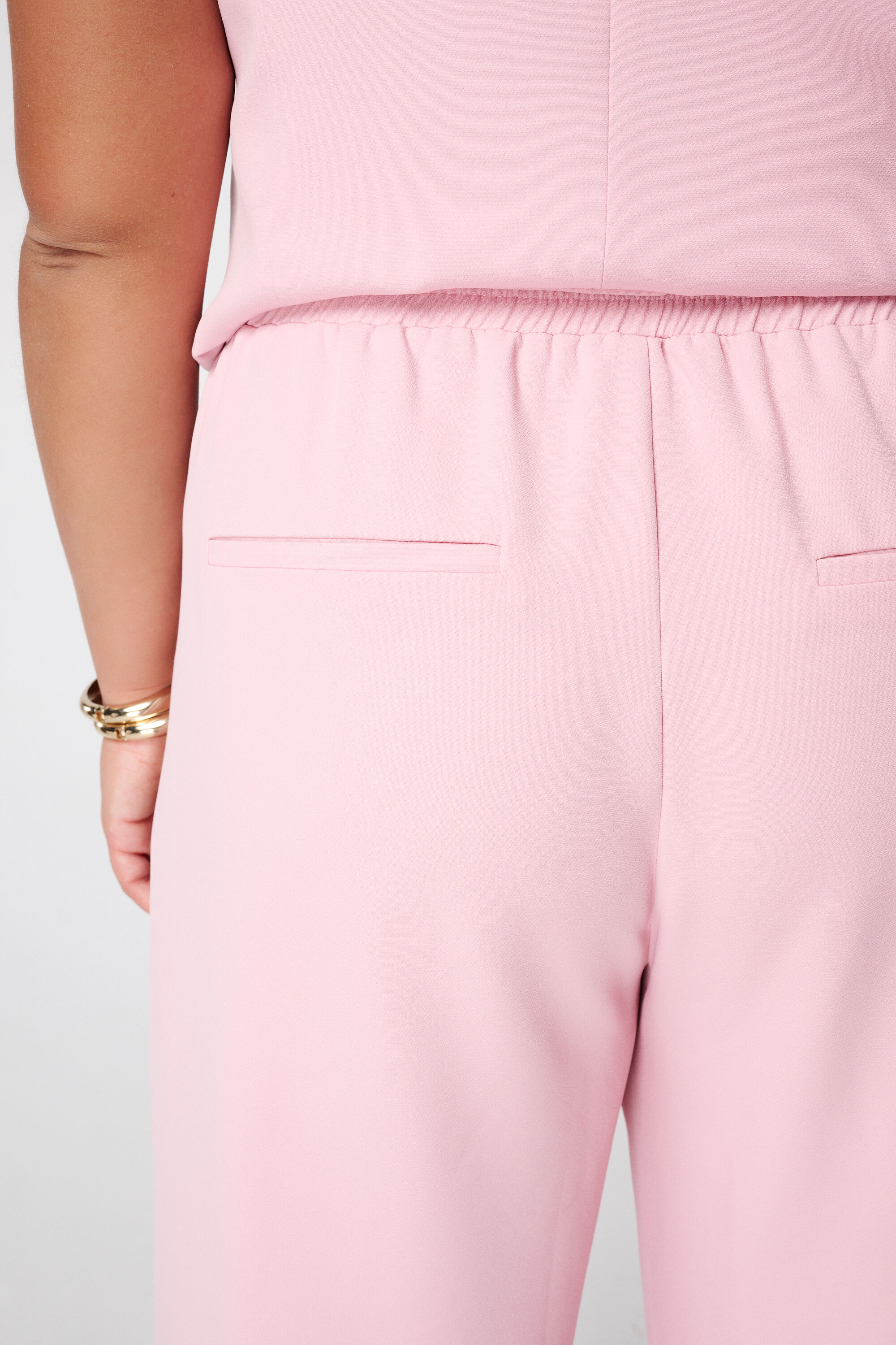 Pantalon met elastische taille image number 4