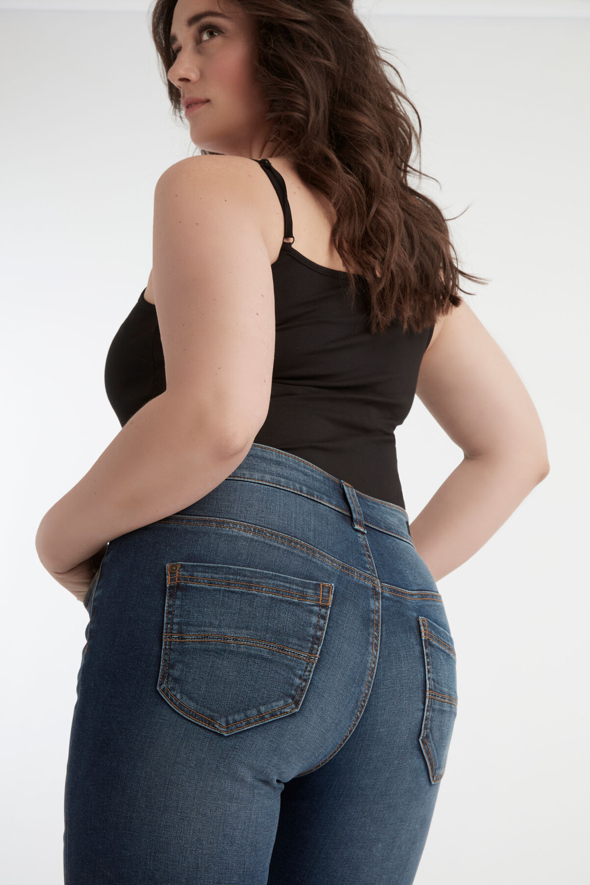 Jean 7/8&egrave;me Magic Simplicity SHAPES image number 5