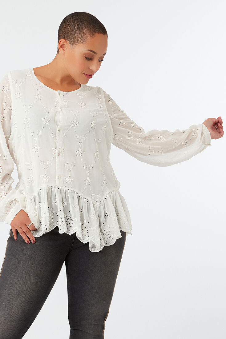 Blouse met embroidery image number 7