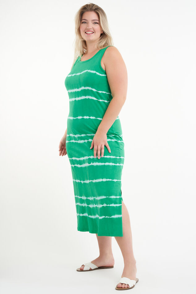 Jurk met tie-dye print image number 0