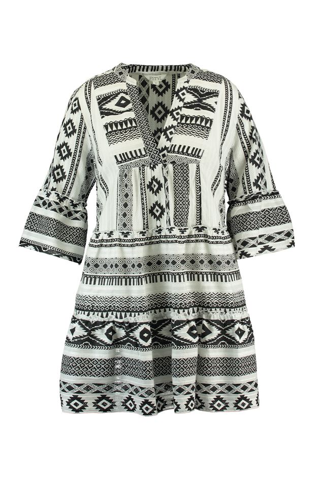 Tuniekjurkje met print image number 1