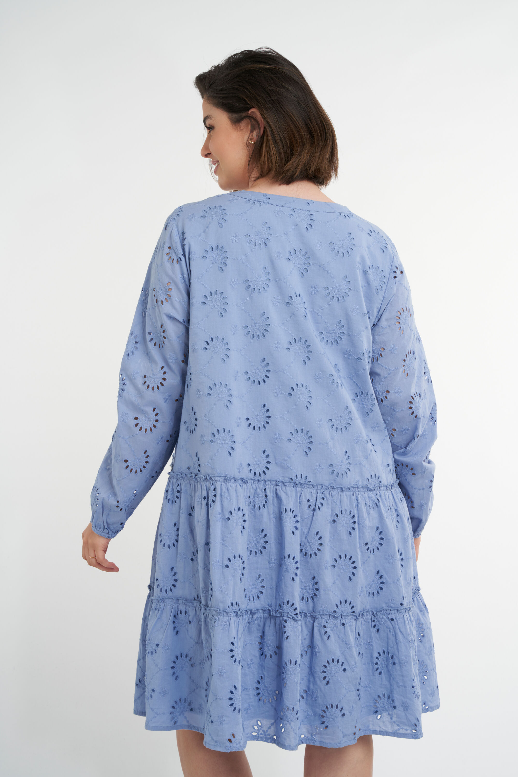 Gelaagde A-lijn jurk image number 4