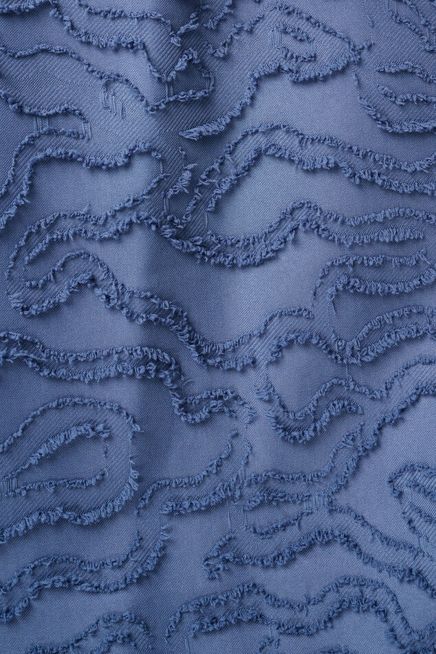 Blouse oversize en tissu structuré image number 6