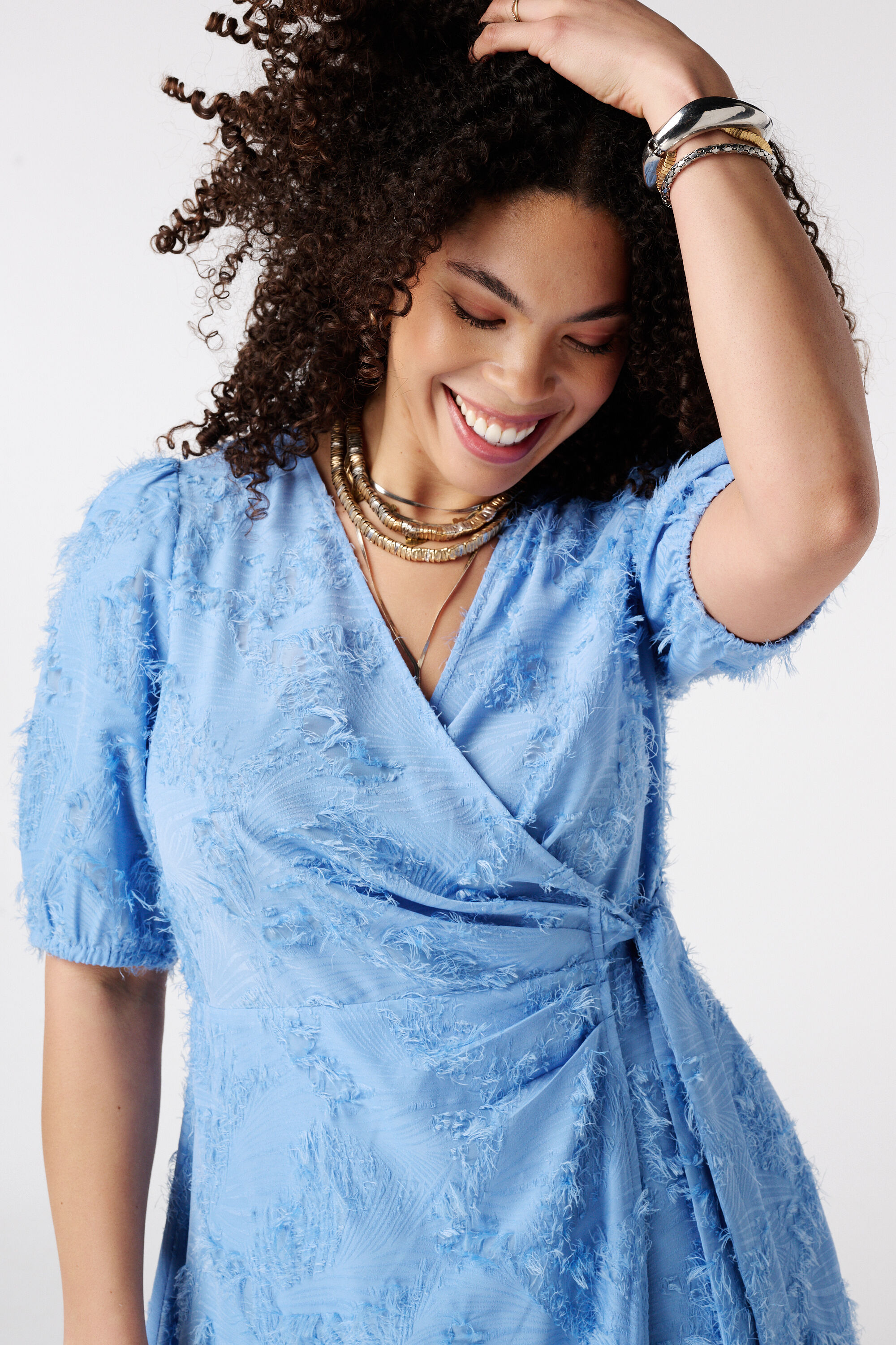 Jurk met overslaglook image number 4