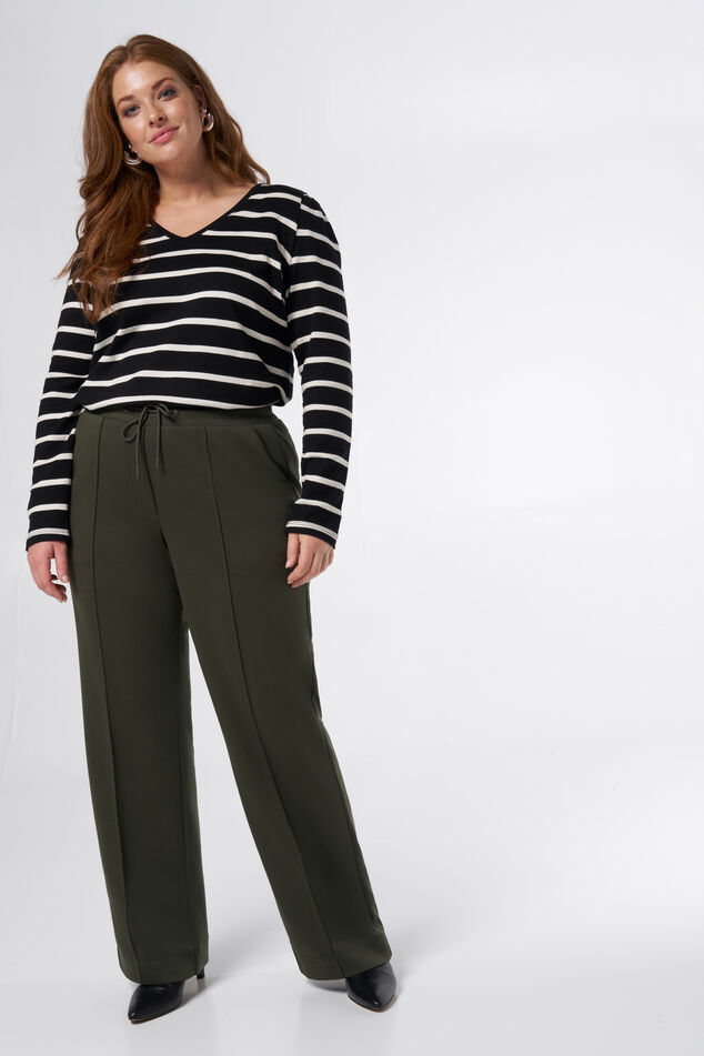 Broek met siernaad image number 0