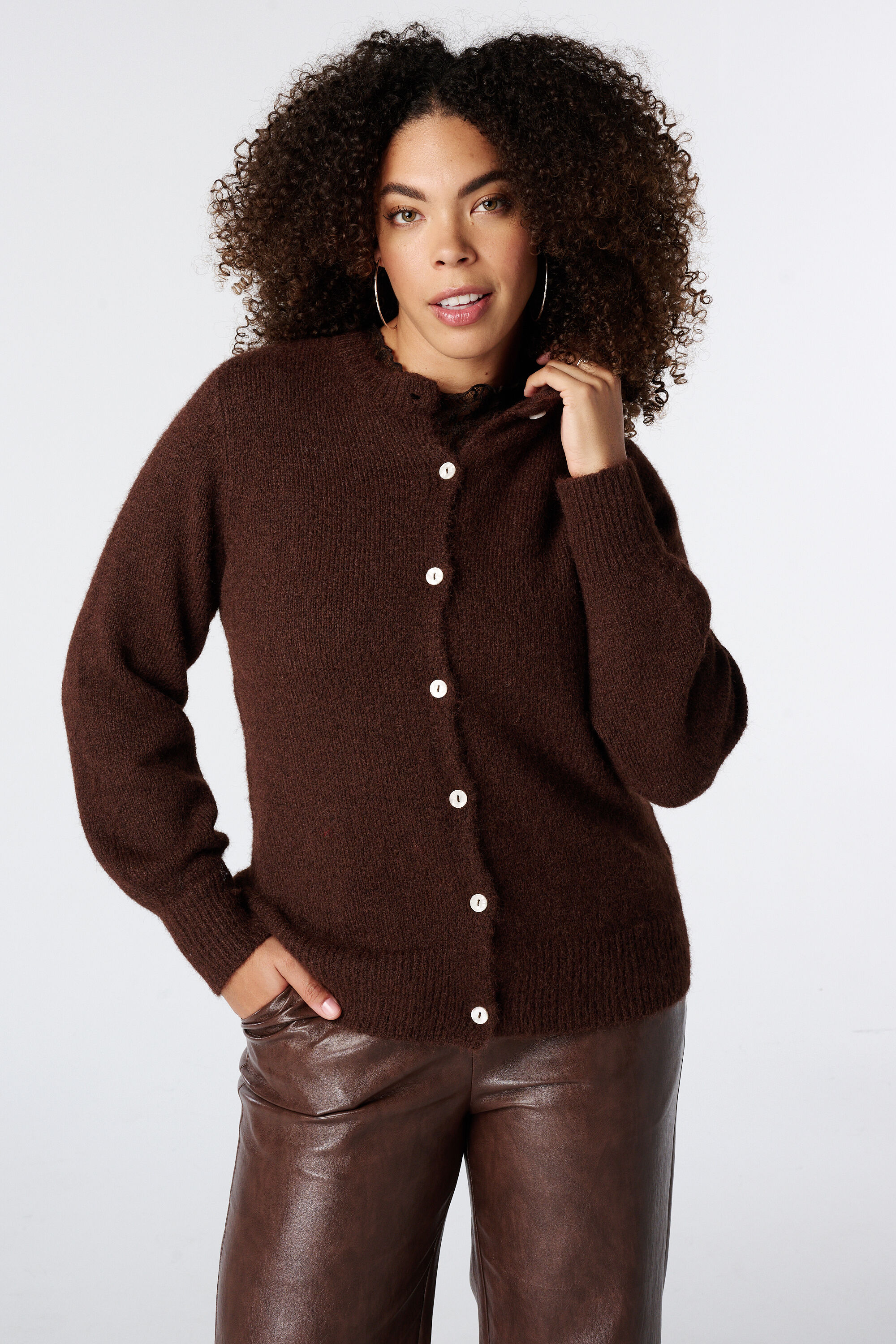 Vest met knoopsluiting image number 0