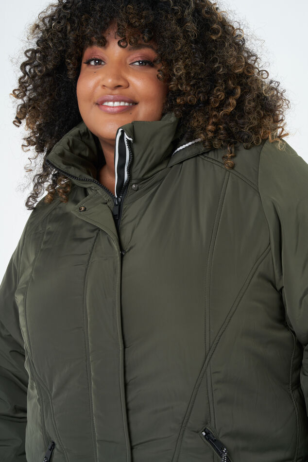 Veste matelassée avec capuche image number 5