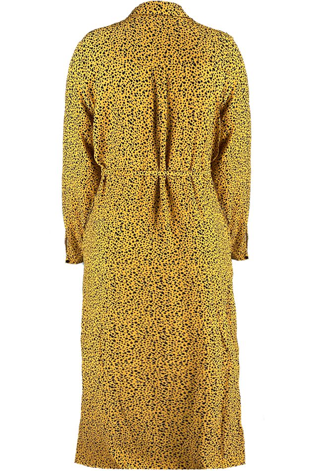 Maxi jurk met strikceintuur image number 2