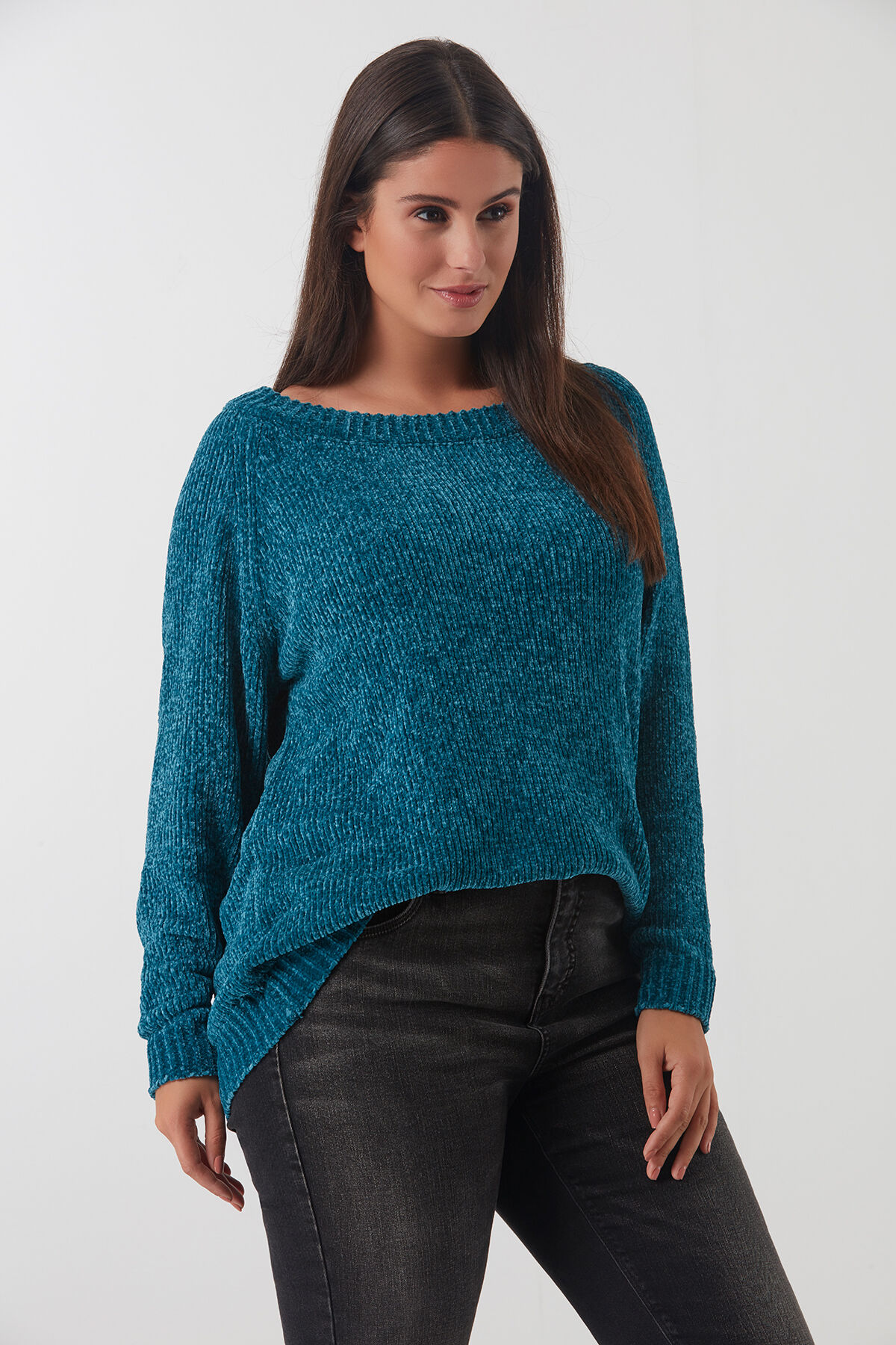 Dames Chenille trui MS Mode