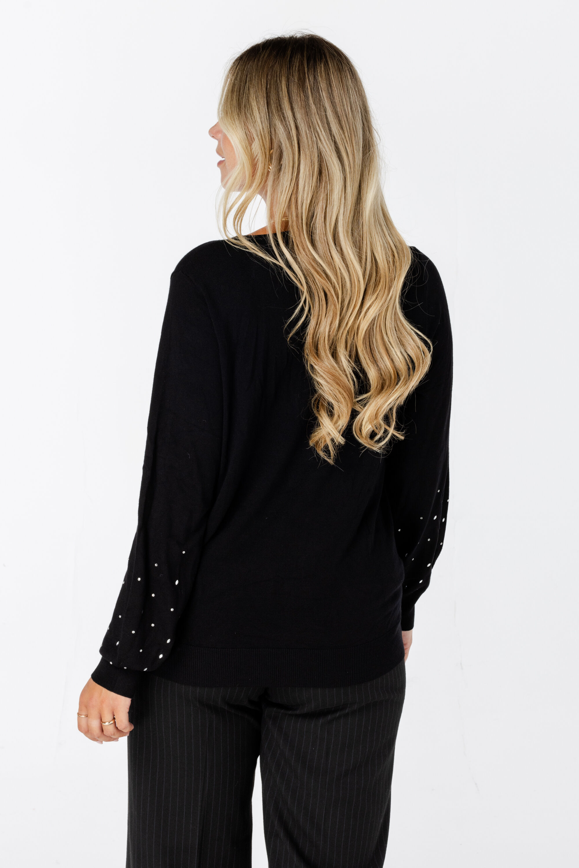 Pull fin avec d&eacute;tail scintillant image number 3