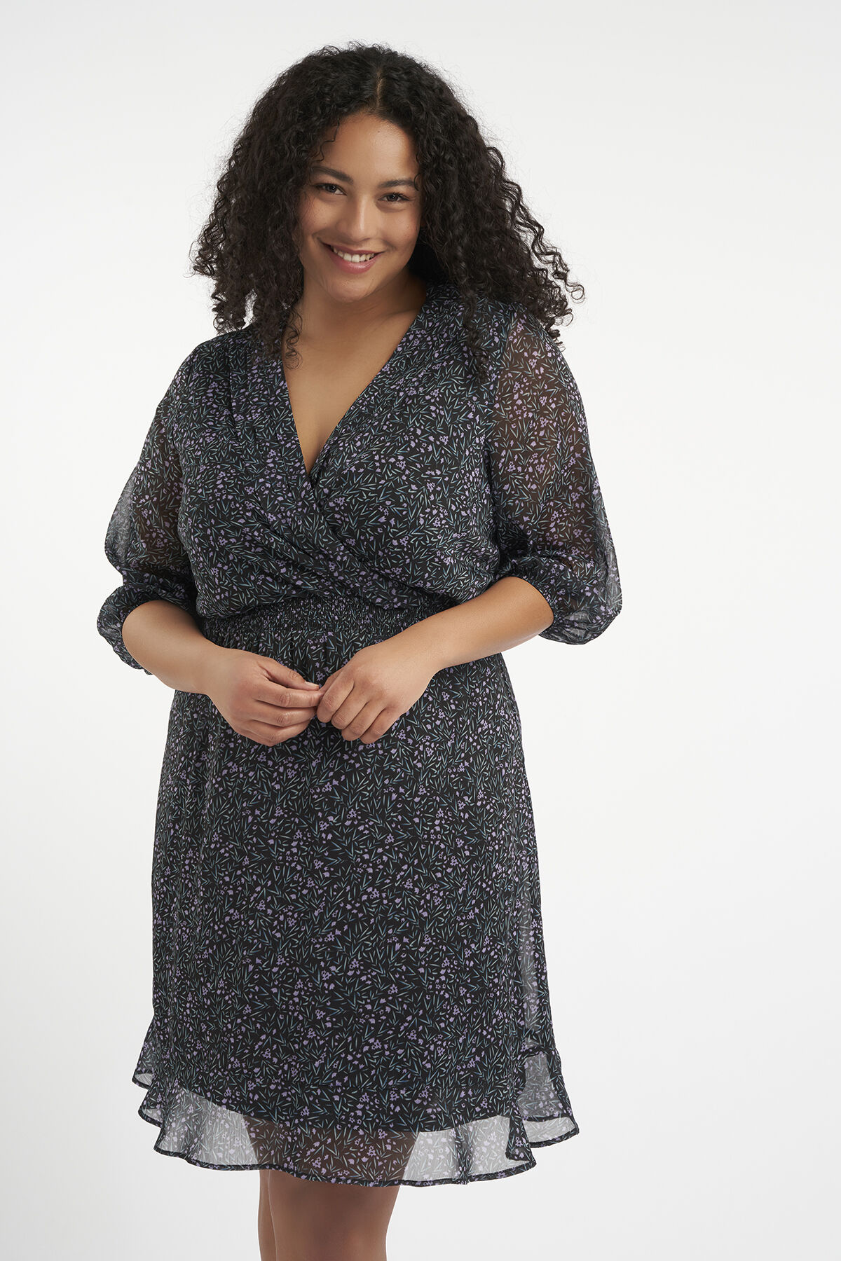 Jurk met print image number 5