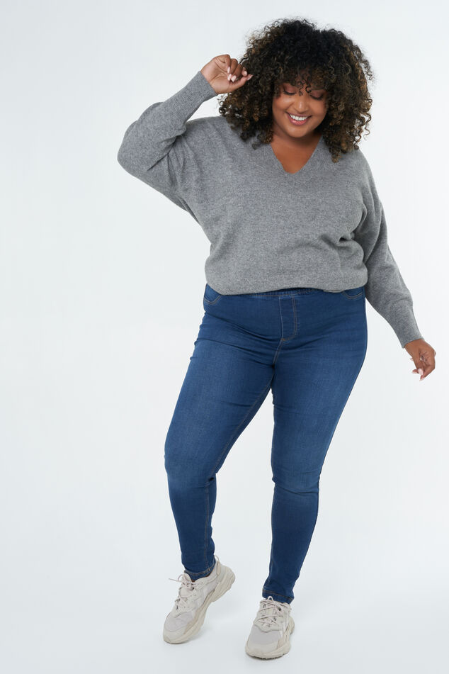 Slim fit 30 inch tregging POPPY image number 0