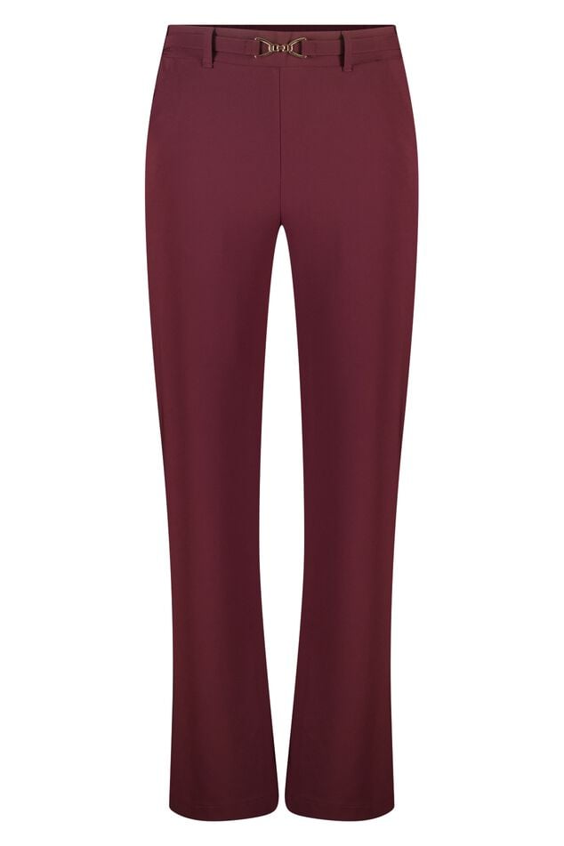 Pantalon met gouden gesp image number 1