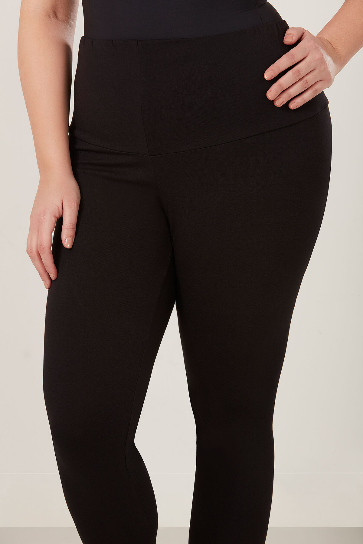 Pantalon met stretch image number 4