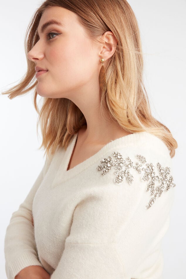 Trui met strass image number 3