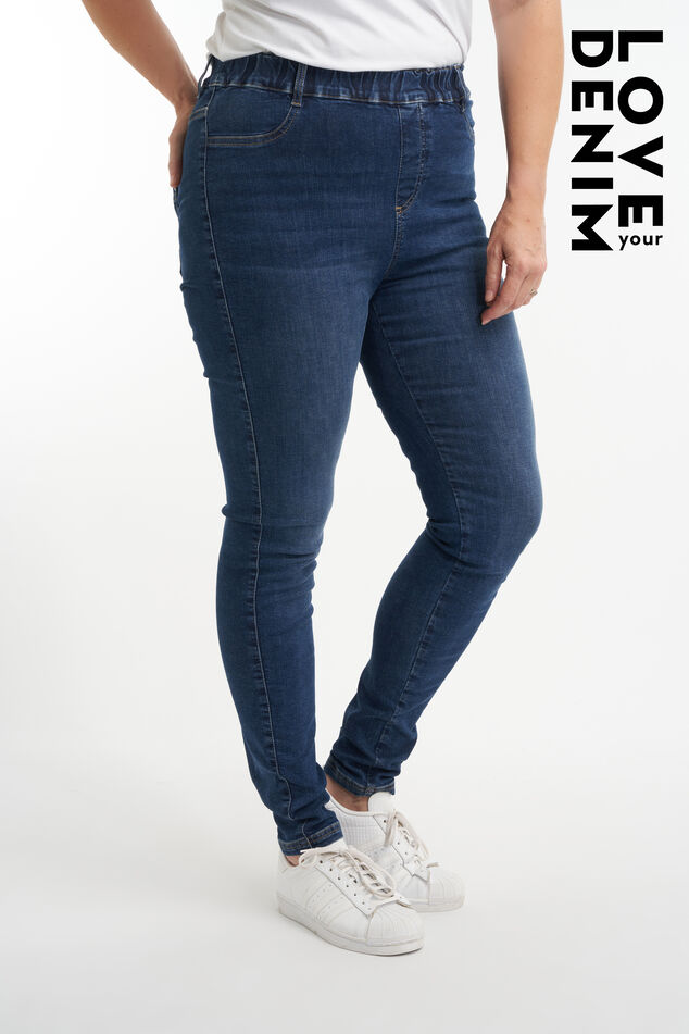 Slim fit 34 inch tregging POPPY  image number 0