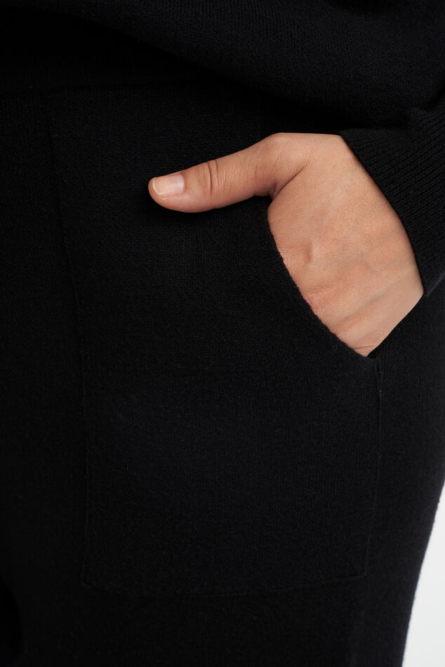 Pantalon confortable en maille fine image number 5