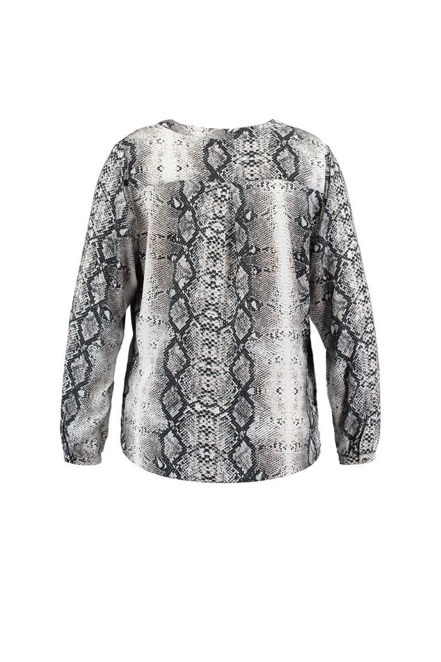 Blouse avec imprimé serpent  image number 2