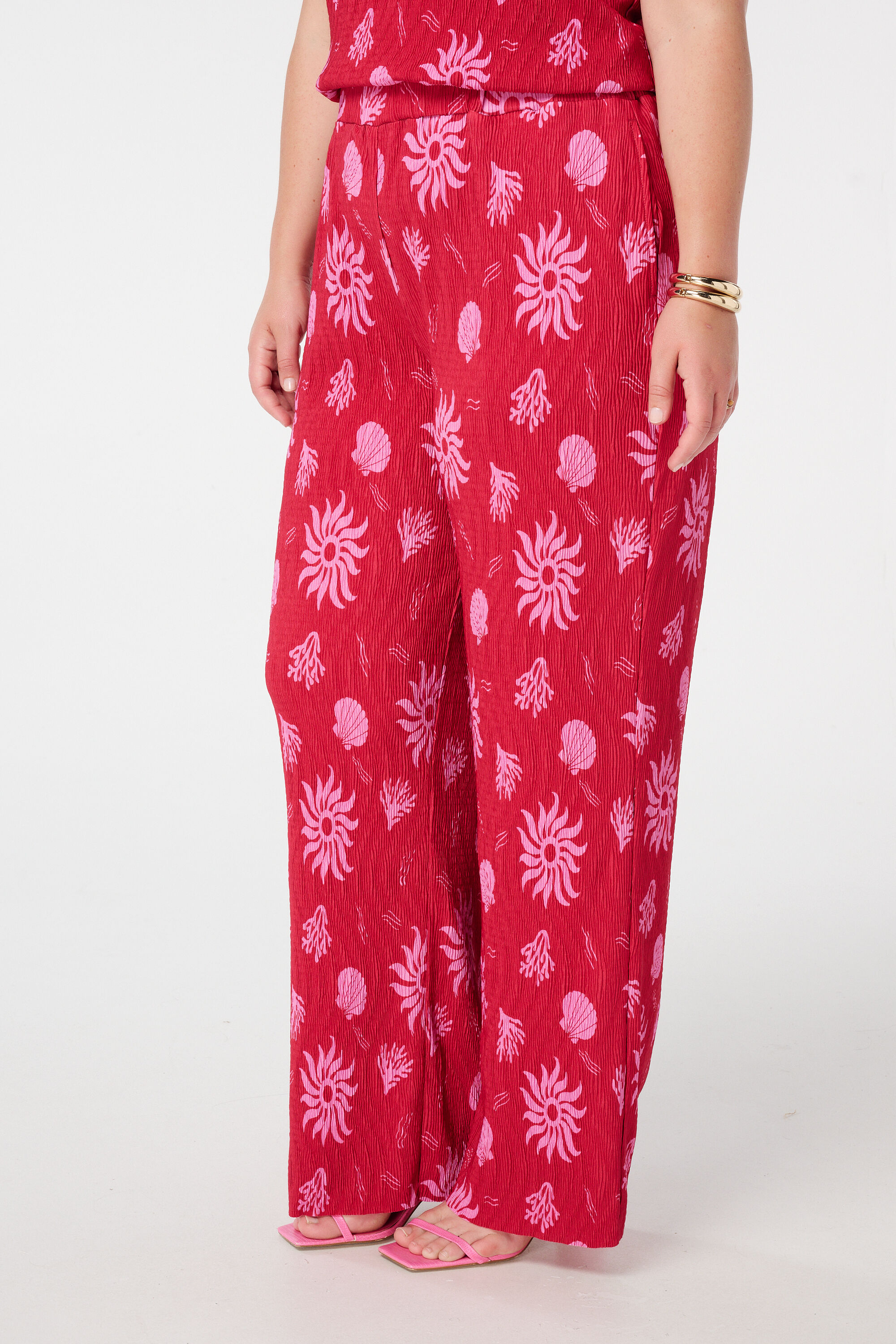 Broek met zomerse print image number 5