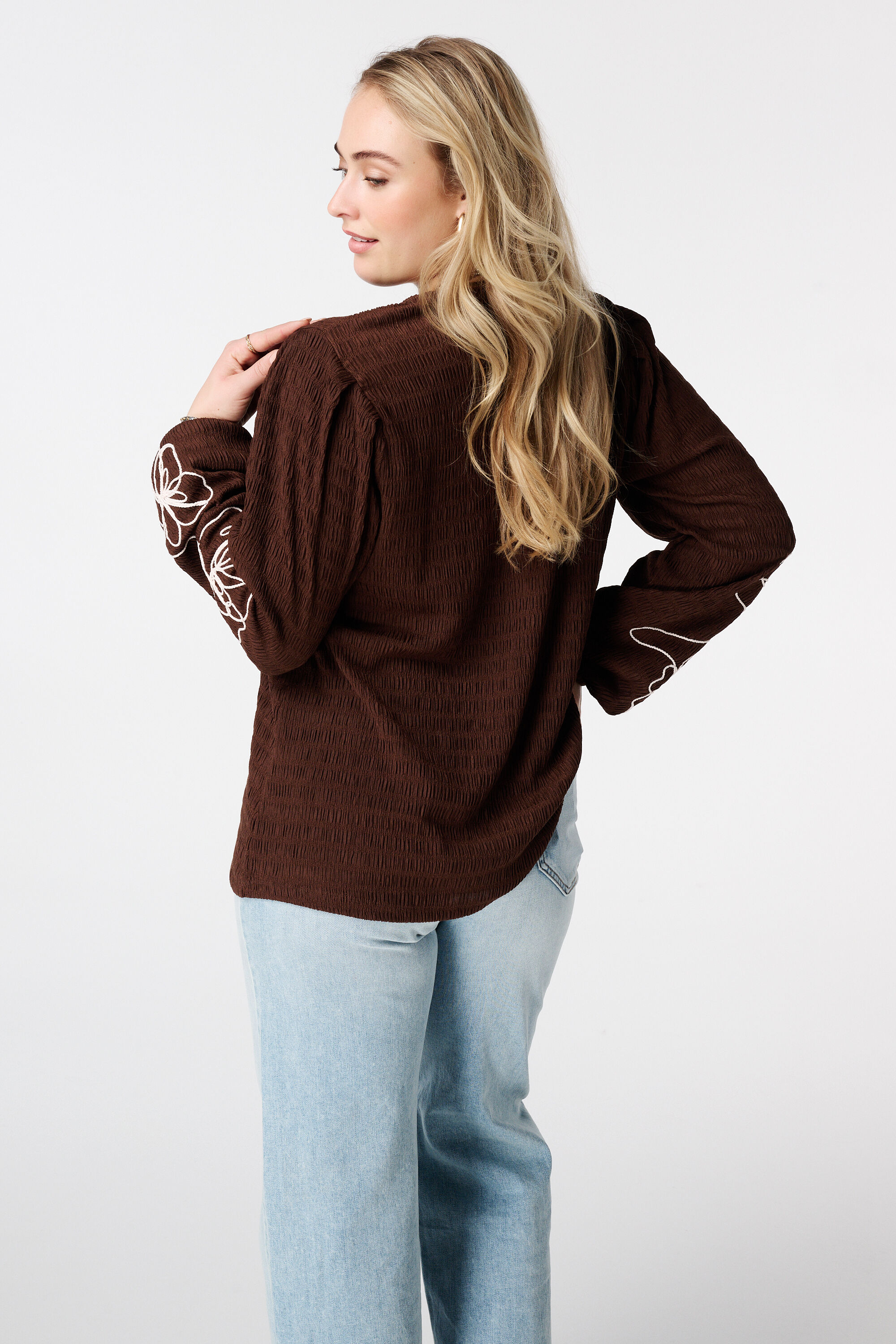 Blouse avec broderie image number 3