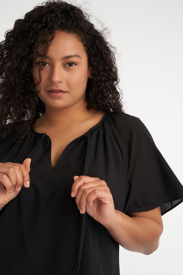 Korte a-lijn jurk image number 5