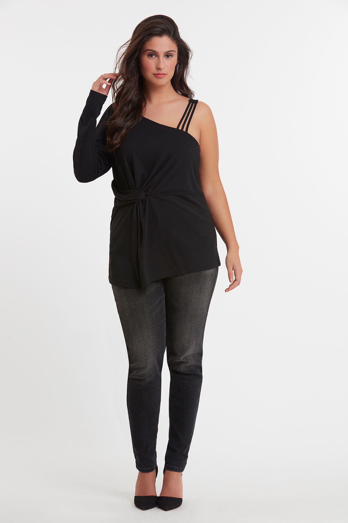 One sleeve top  image number 3