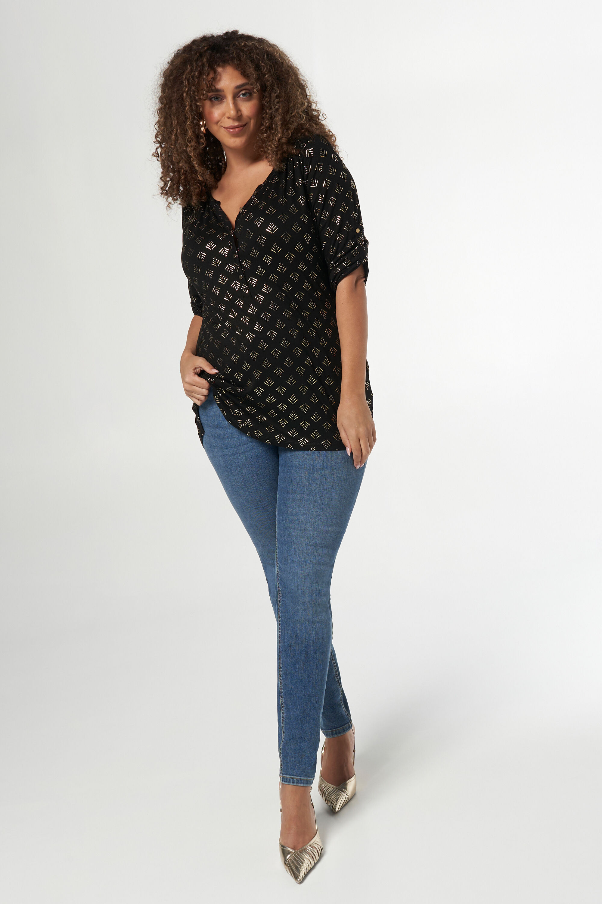 Top met knoopjes image number 5