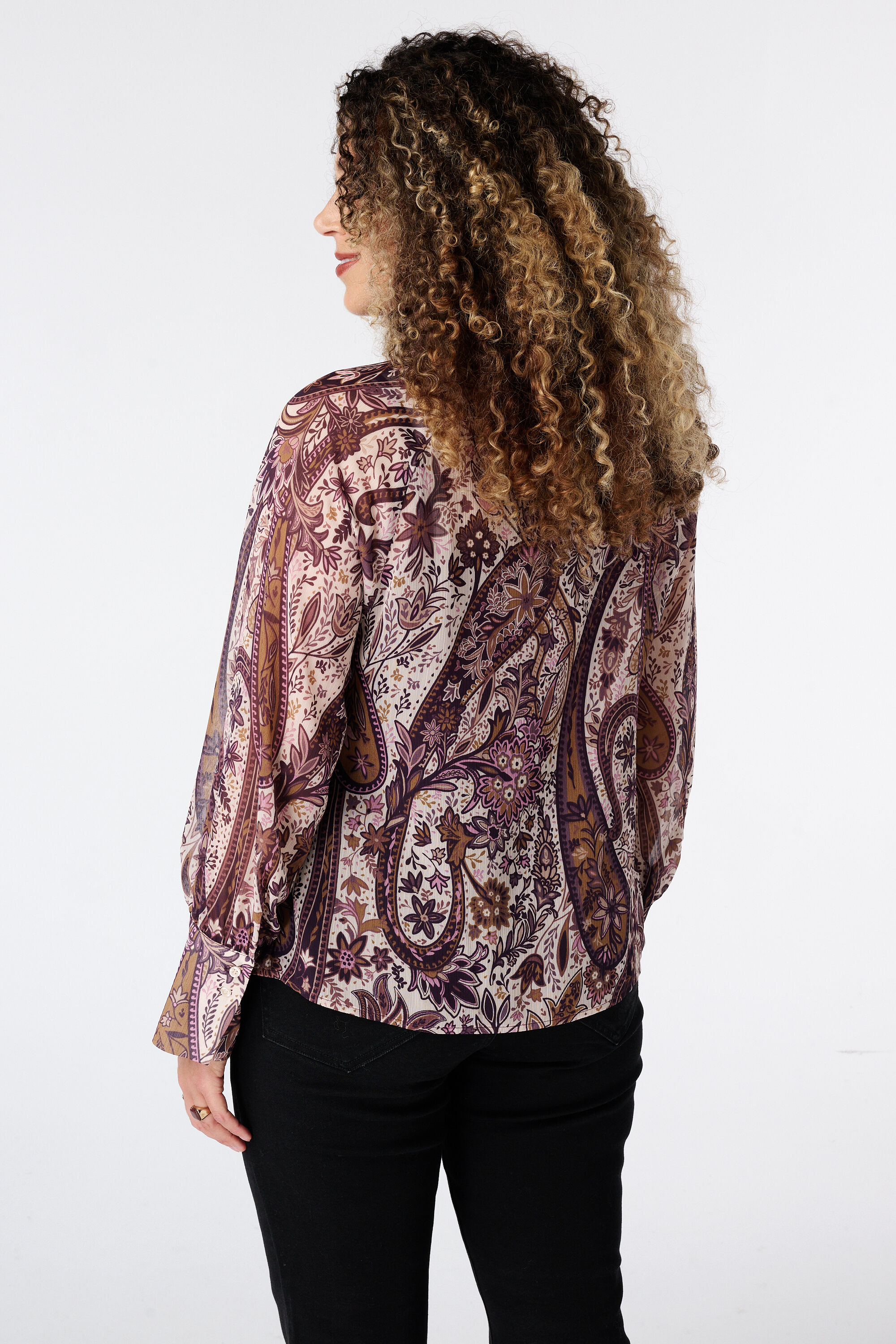 Blouse avec foulard image number 3
