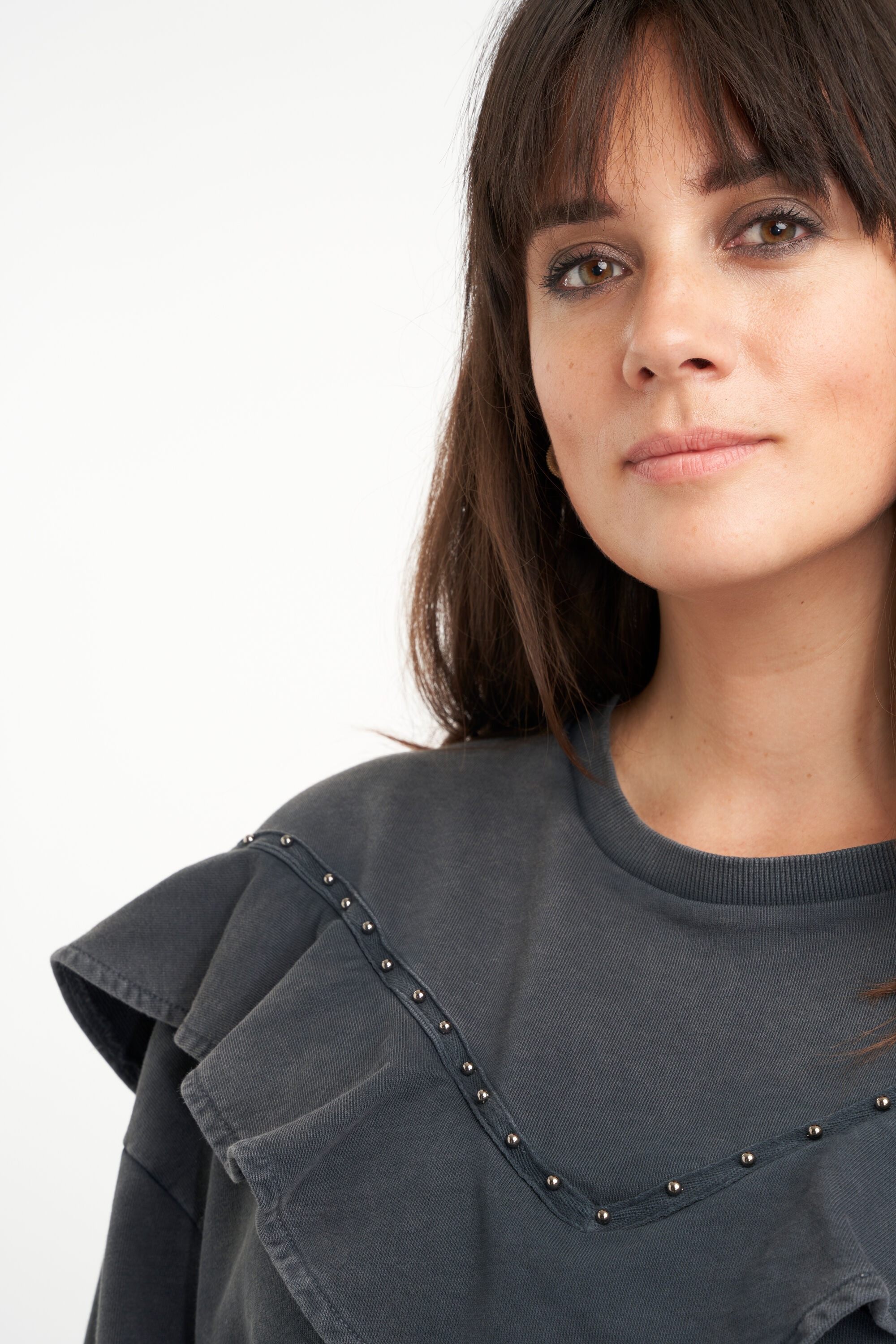 Sweater met ruffles image number 4