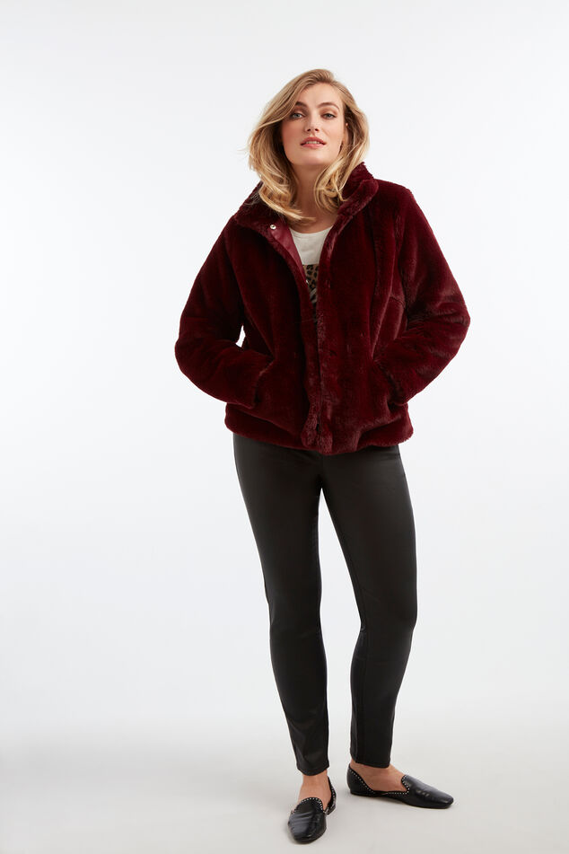 Manteau en fausse fourrure image number 0