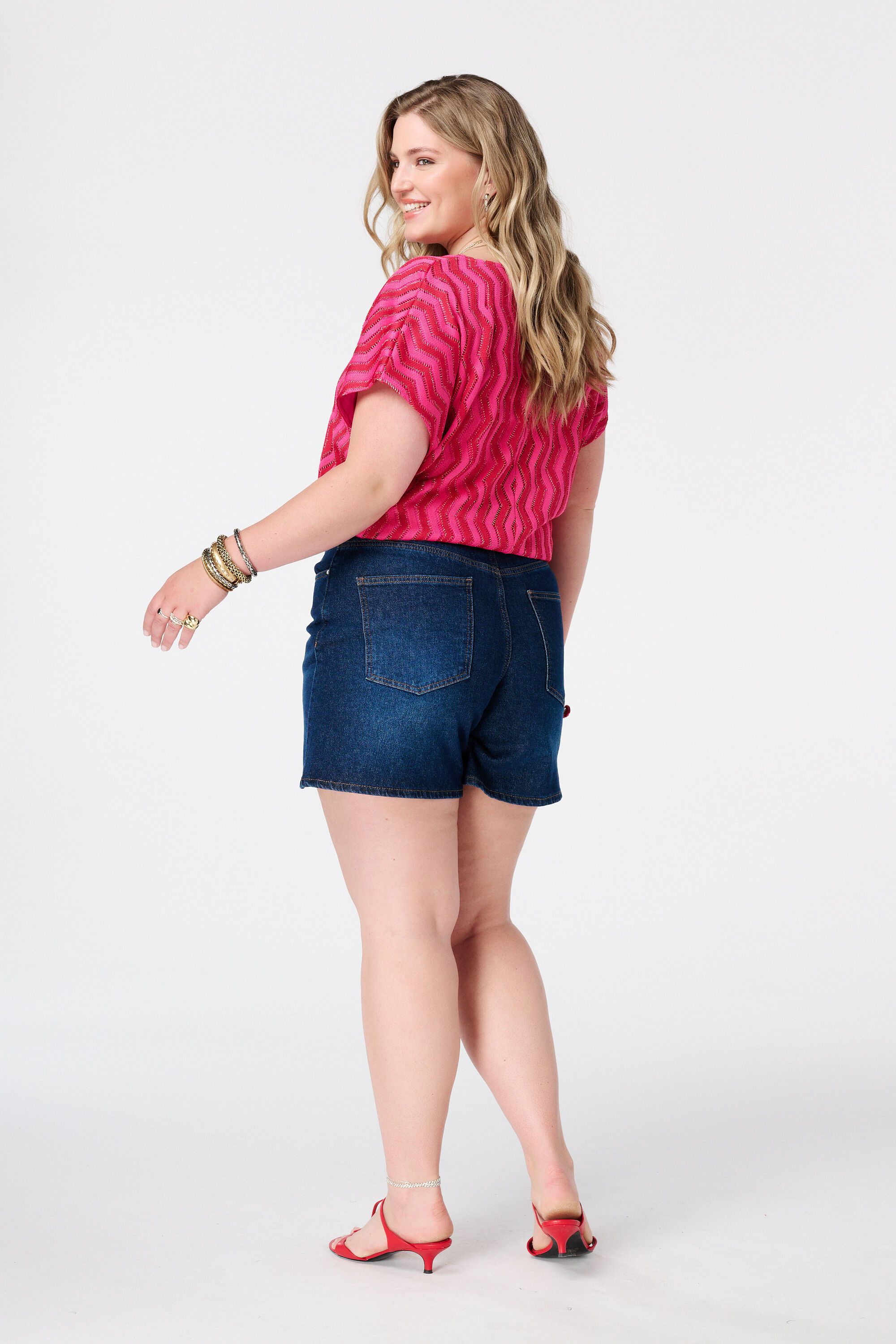 Denim short image number 3
