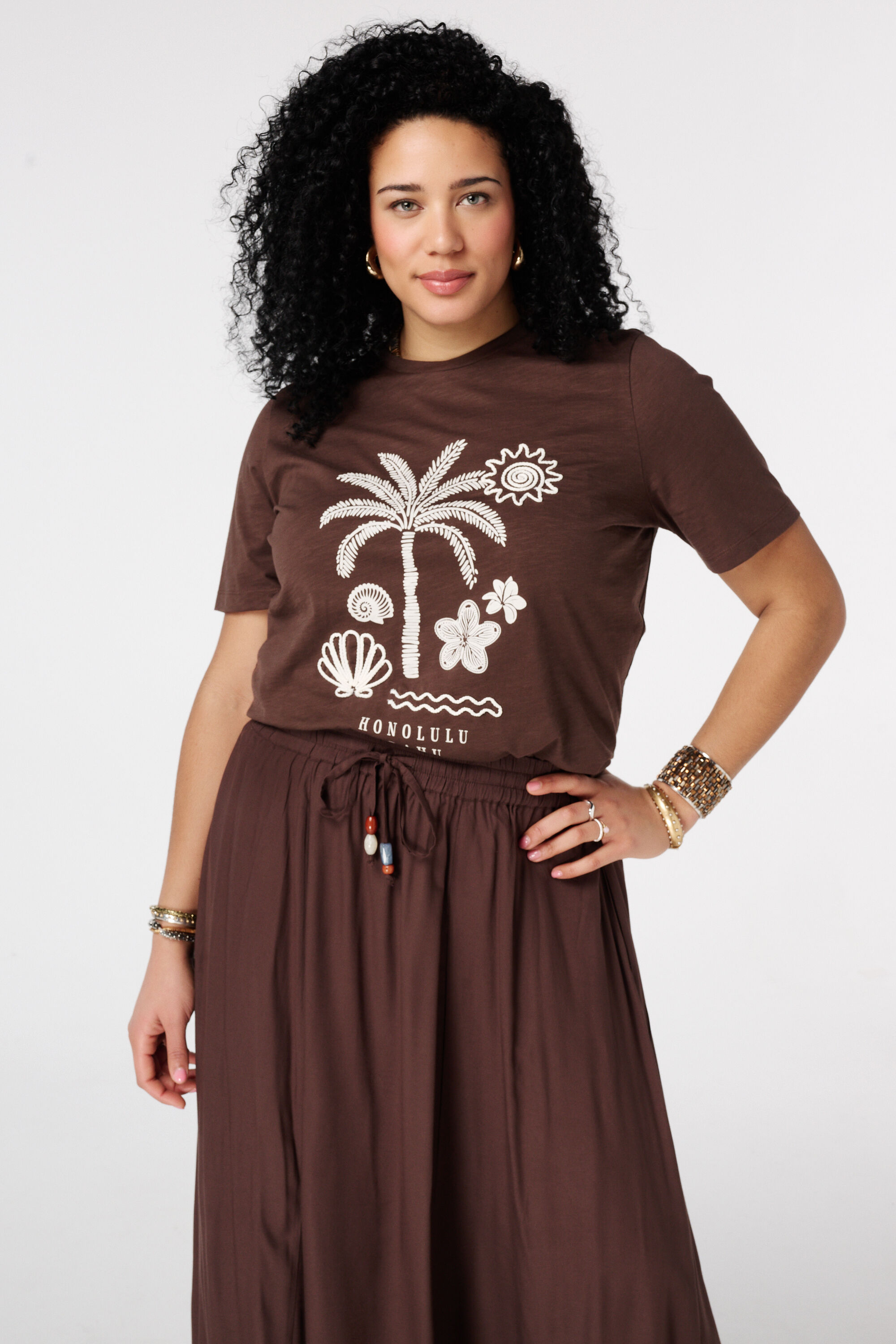 T-shirt met print