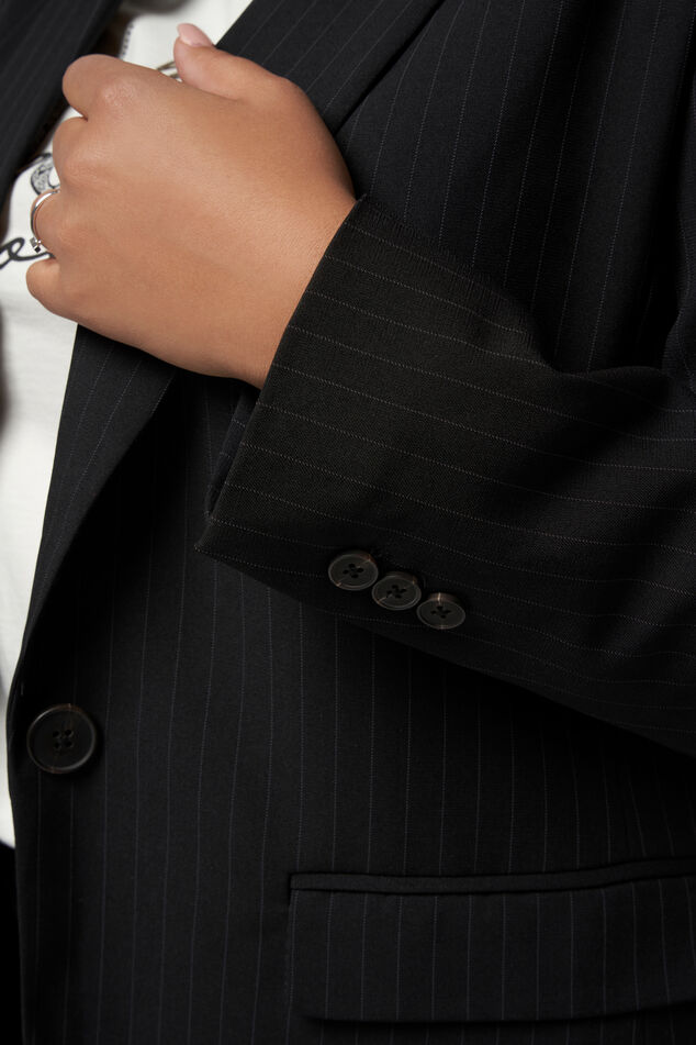 Blazer met krijtstrepen image number 5