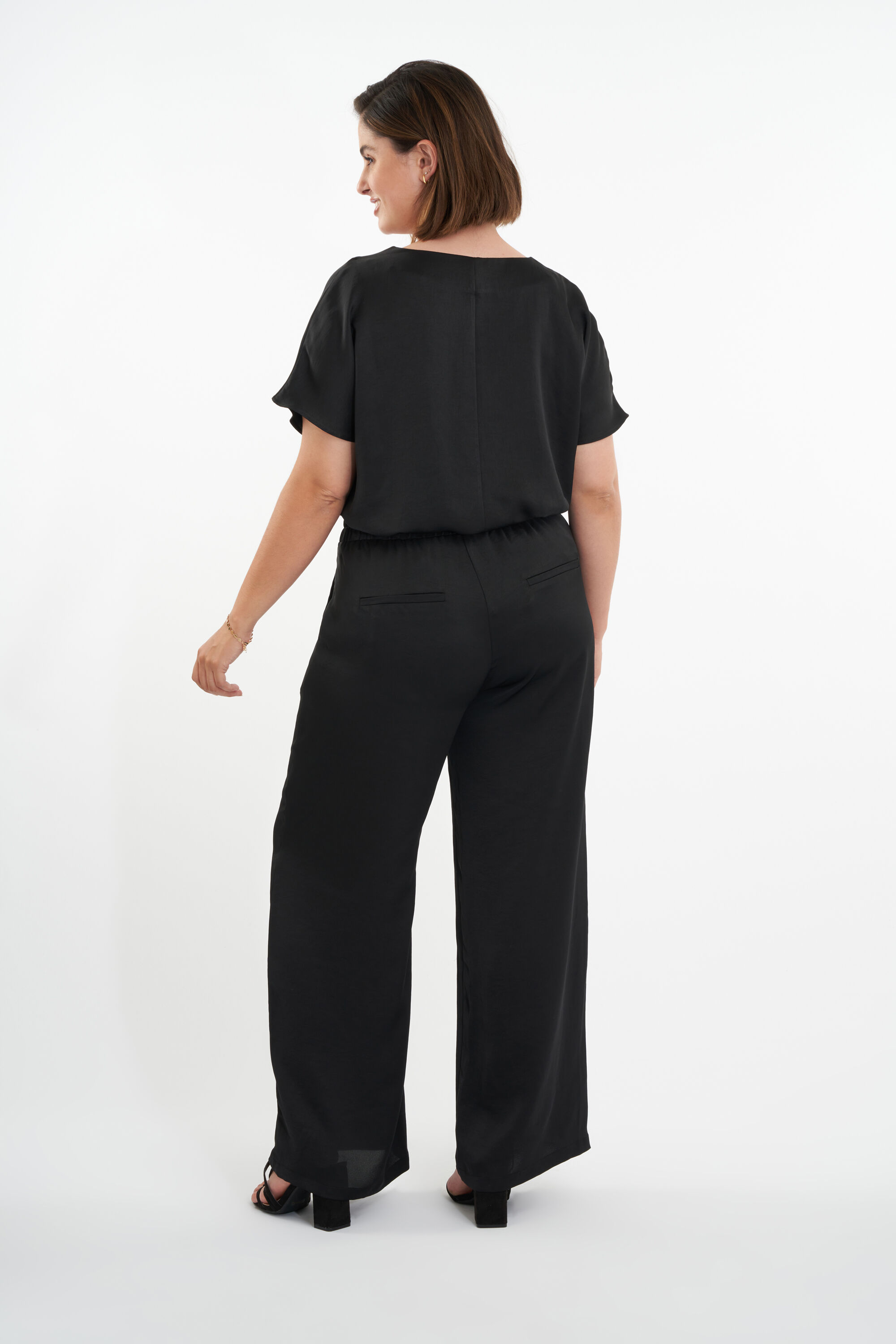 Pantalon en satin image number 3