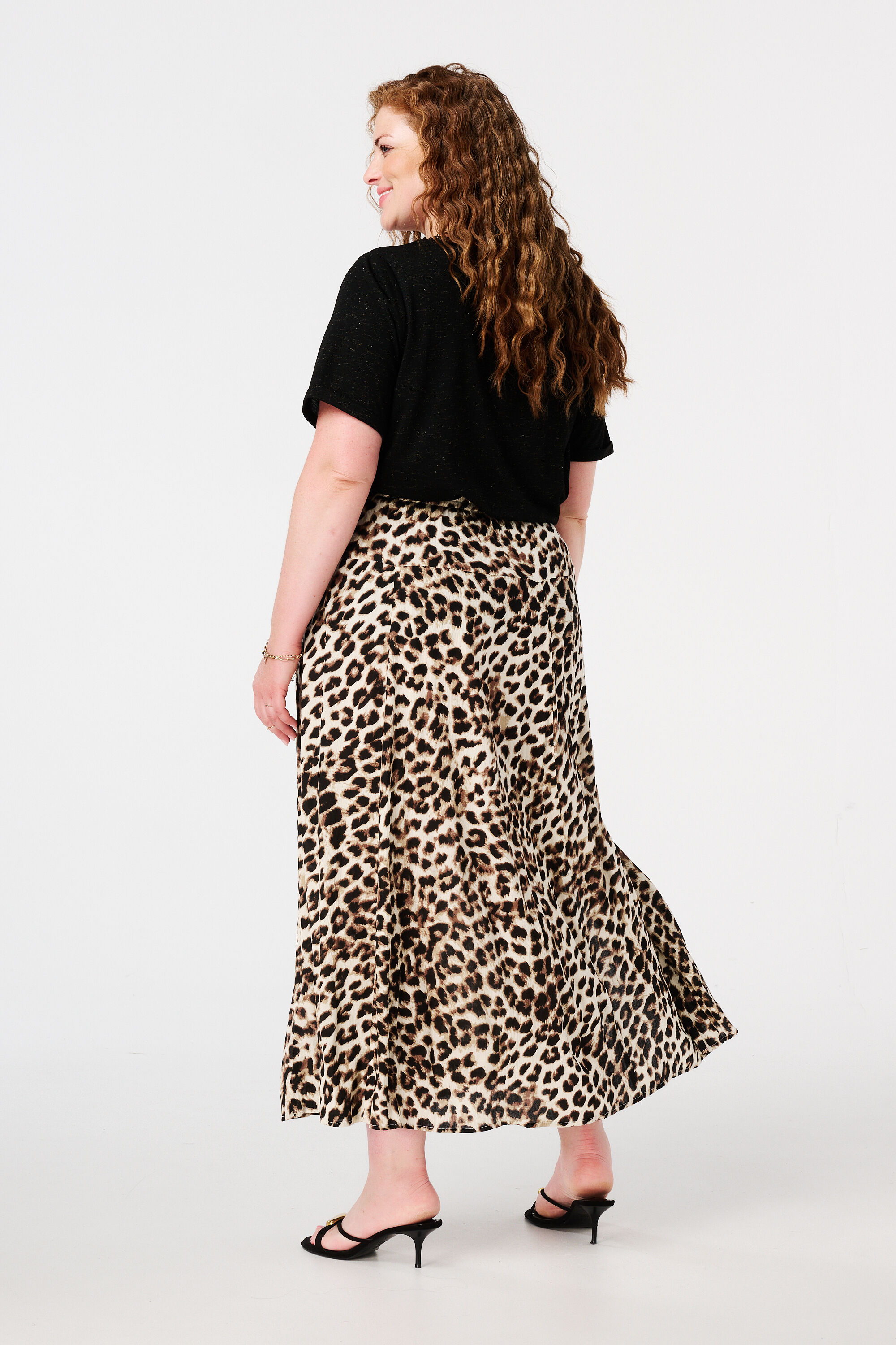 Rok met elastieke tailleband image number 3