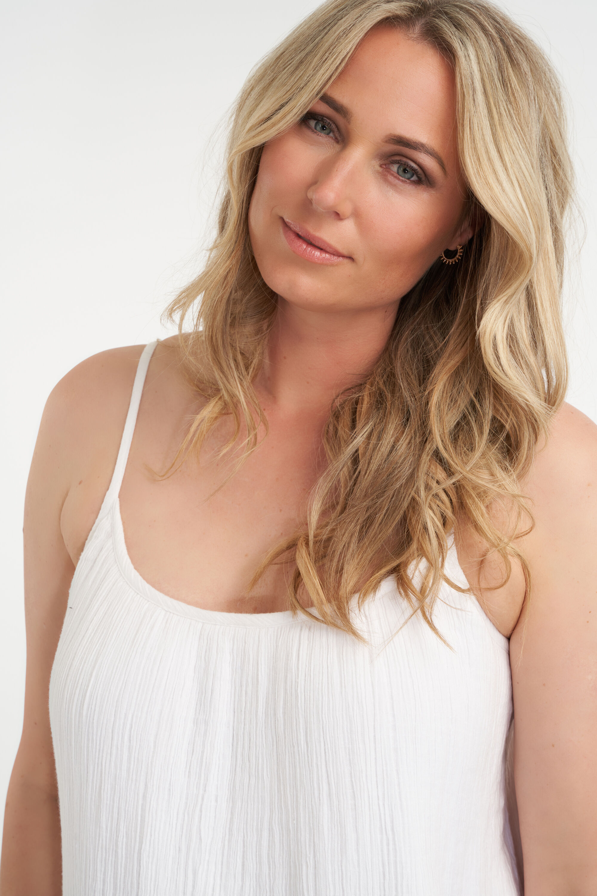 Wijde gelaagde jurk image number 4