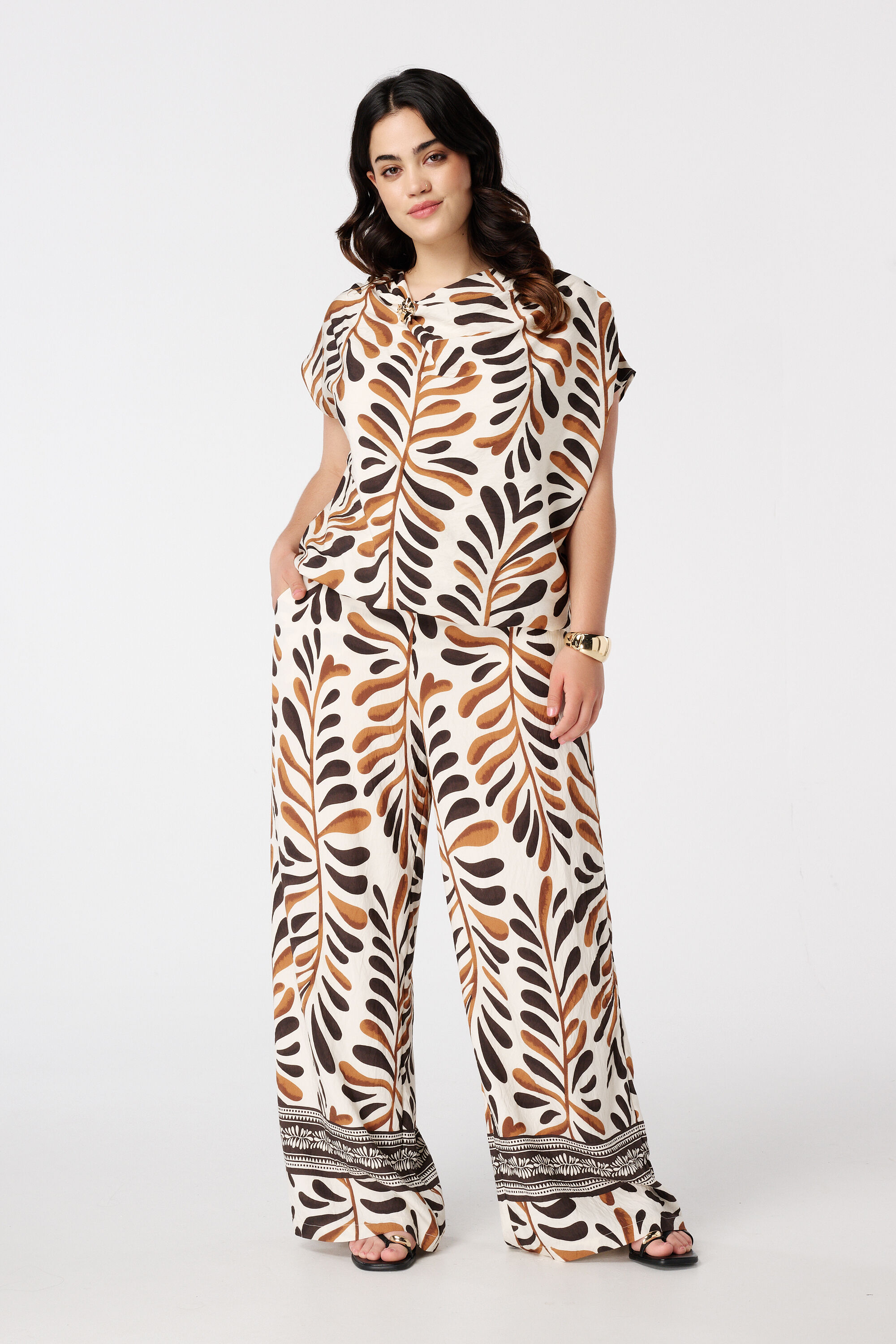 Blouse met print image number 5