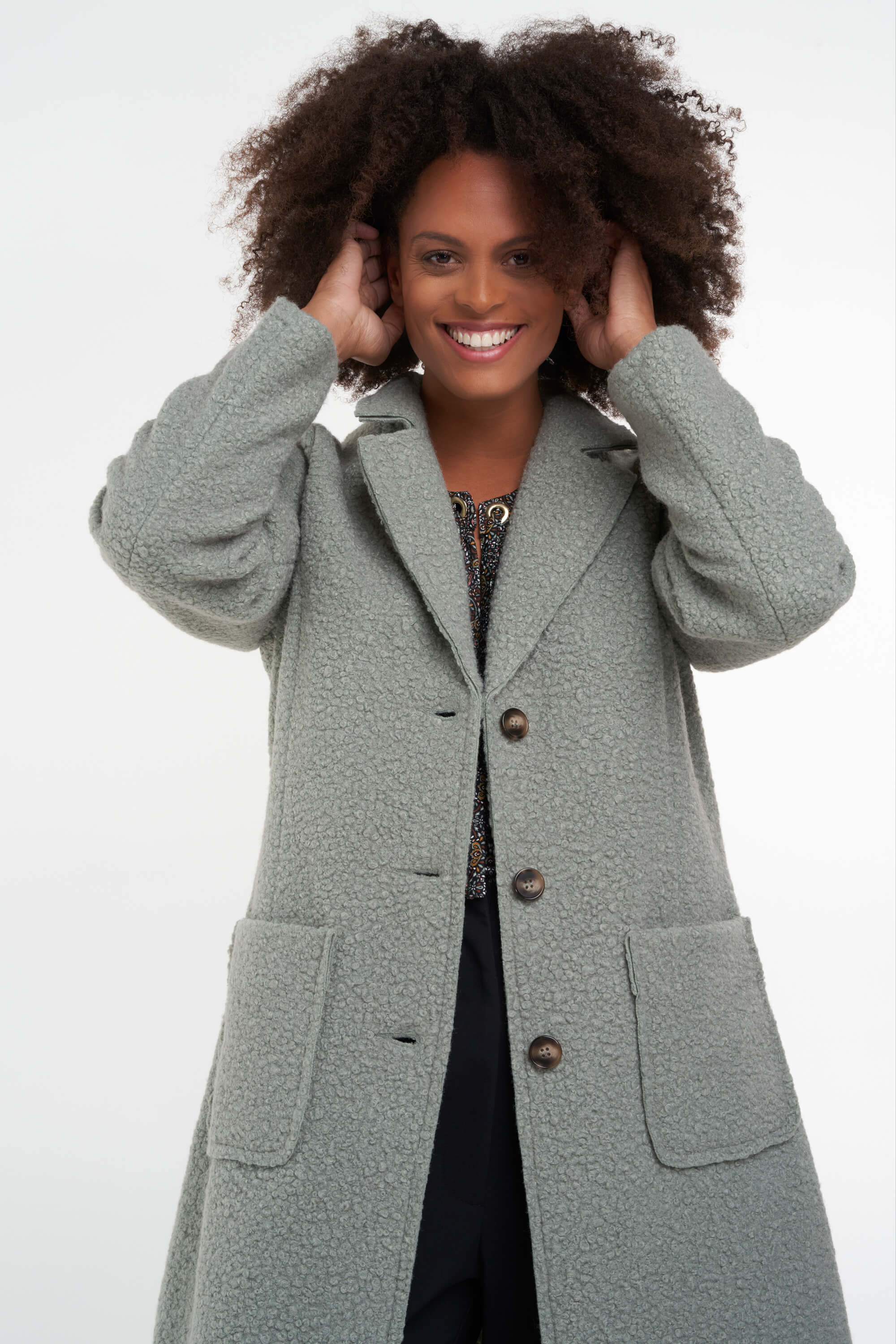 Lange tussenjas image number 7