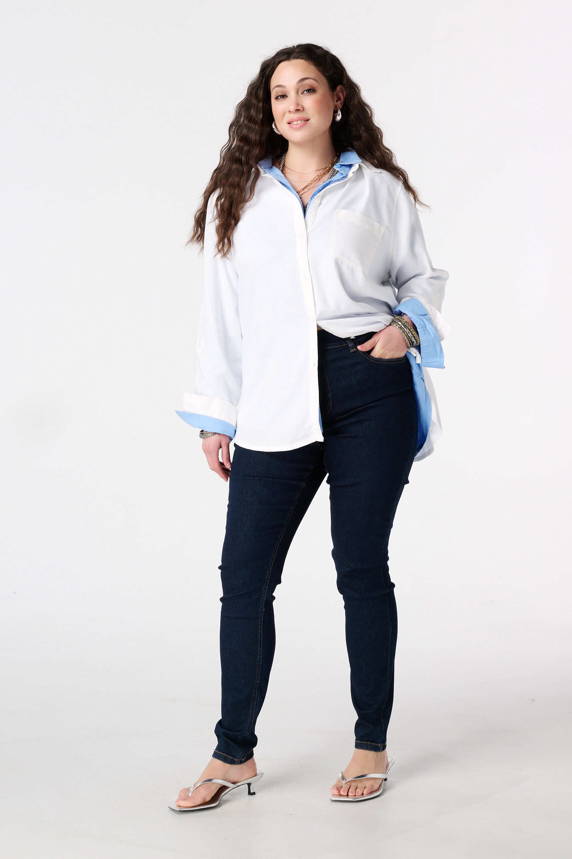 Linnen blouse image number 5