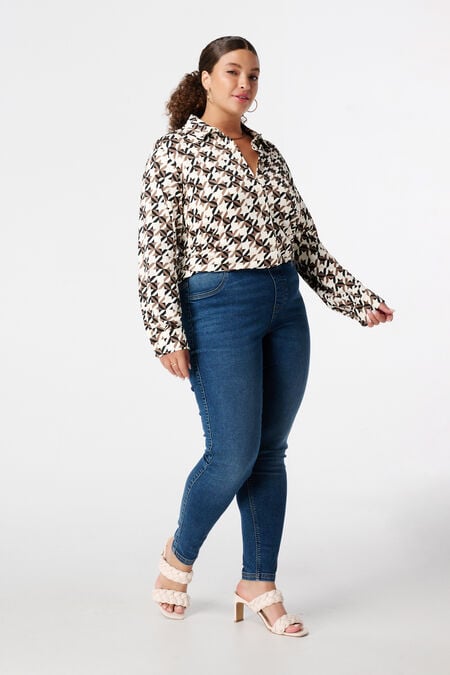 Tregging avec un look denim Tregging avec un look denim